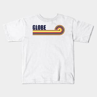 Globe Arizona horizontal sunset Kids T-Shirt